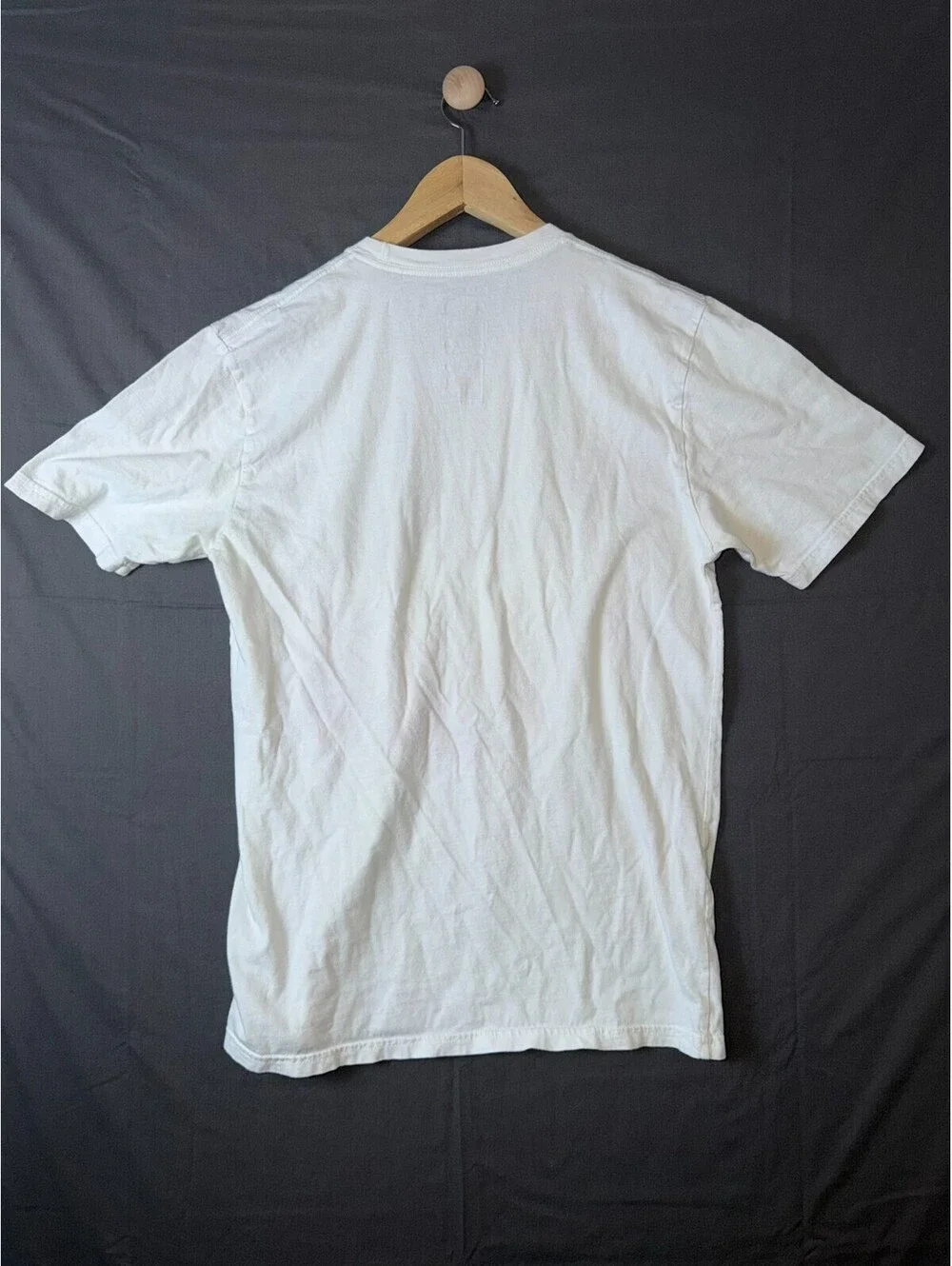 The North Face Men’s S White Logo T‑Shirt 100% Cotton Standard Fit